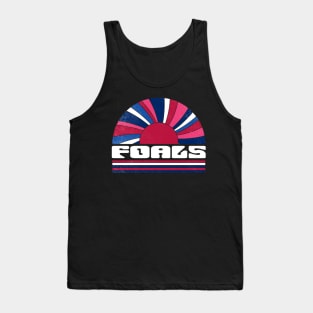 Foals Proud Name Personalized Retro Flowers Beautiful Tank Top